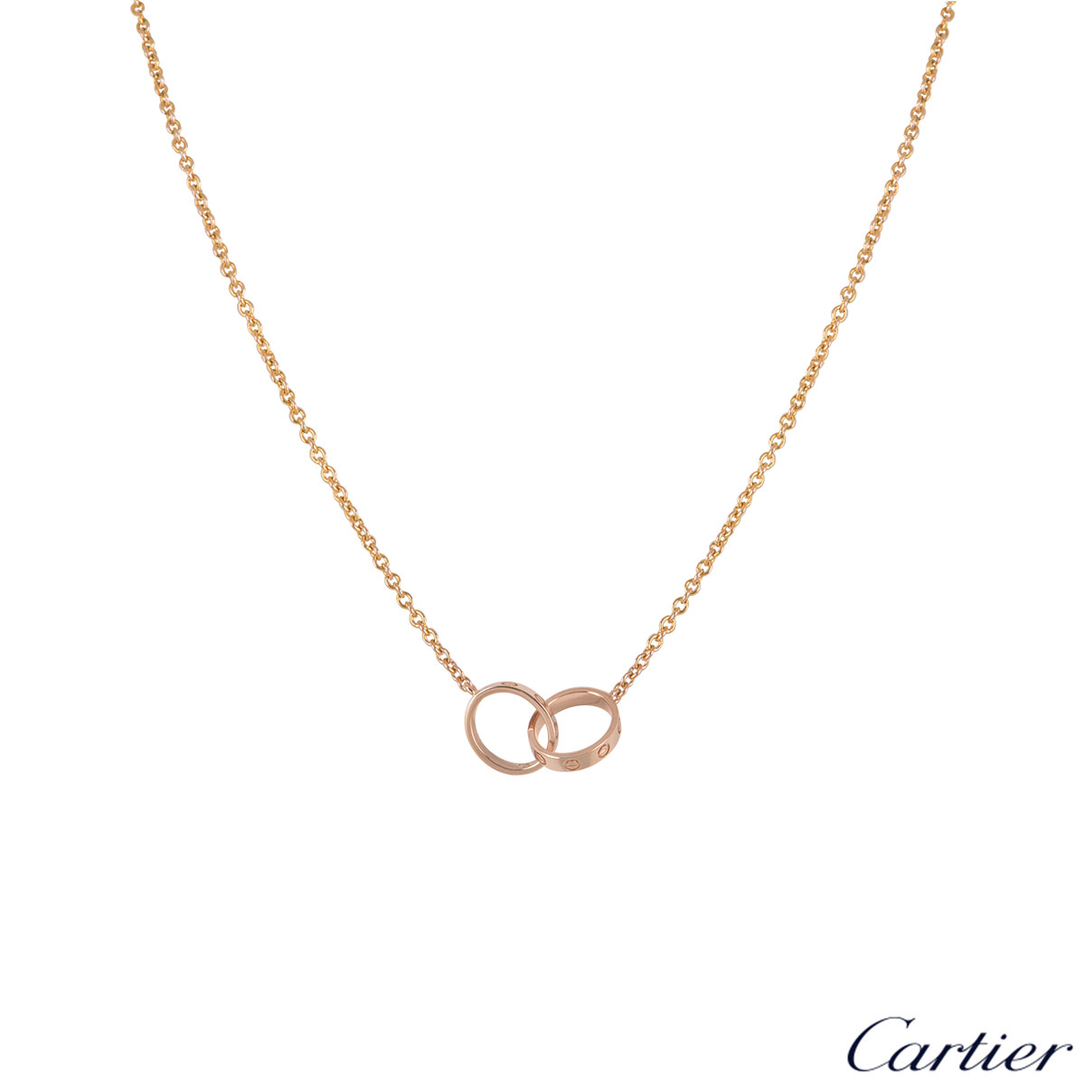 Cartier Rose Gold Love Necklace 